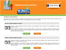 Tablet Screenshot of db-convert.com