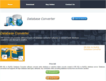 Tablet Screenshot of db-convert.net